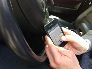 Texting While Driving Ticket in Raleigh, Wake County, NC